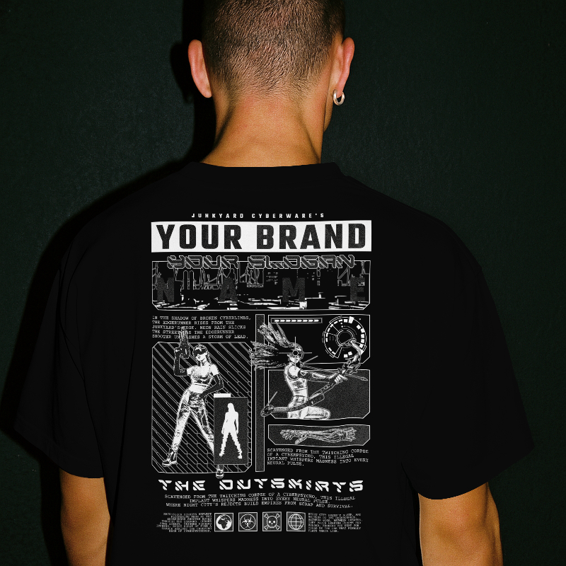 Back Shirt Mockup